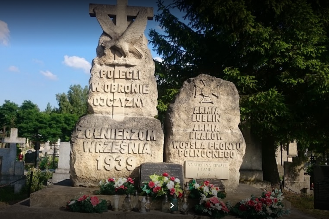 Krasnobród - Pomnik Żołnierzy Września 1939 w Krasnobrodzie